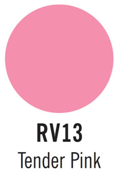 copic marker color tender pink rv13